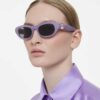 Ochelari de soare în formă de pernă, violet Ochelari de soare în formă de pernă, violet