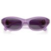 Ochelari de soare în formă de pernă, violet Ochelari de soare în formă de pernă, violet