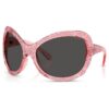 Ochelari de soare supradimensionați, formă „ochi de pisică”, Sk6052, roz Ochelari de soare supradimensionați, formă „ochi de pisică”, Sk6052, roz