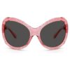 Ochelari de soare supradimensionați, formă „ochi de pisică”, Sk6052, roz Ochelari de soare supradimensionați, formă „ochi de pisică”, Sk6052, roz