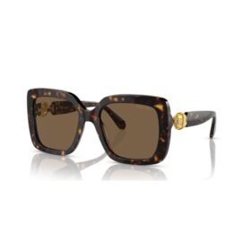 Ochelari de soare supradimensionați, formă pătrată, SK6001, maro