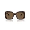 Ochelari de soare supradimensionați, formă pătrată, SK6001, maro Ochelari de soare supradimensionați, formă pătrată, SK6001, maro