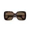 Ochelari de soare supradimensionați, formă pătrată, SK6001, maro Ochelari de soare supradimensionați, formă pătrată, SK6001, maro