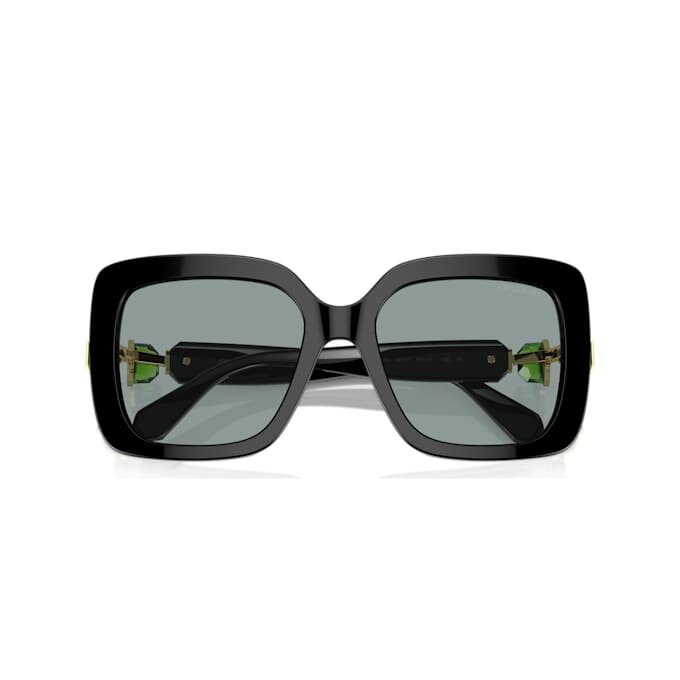 Ochelari de soare supradimensionați, formă pătrată, SK6001, negru Ochelari de soare supradimensionați, formă pătrată, SK6001, negru