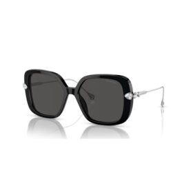 Ochelari de soare supradimensionați, formă pătrată, Sk6011, negru Ochelari de soare supradimensionați, formă pătrată, Sk6011, negru