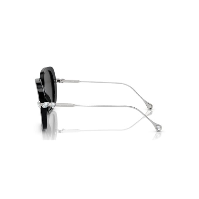 Ochelari de soare supradimensionați, formă pătrată, Sk6011, negru Ochelari de soare supradimensionați, formă pătrată, Sk6011, negru