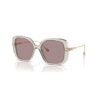 Ochelari de soare supradimensionați, formă pătrată, Sk6011, violet Ochelari de soare supradimensionați, formă pătrată, Sk6011, violet