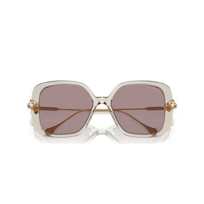 Ochelari de soare supradimensionați, formă pătrată, Sk6011, violet Ochelari de soare supradimensionați, formă pătrată, Sk6011, violet
