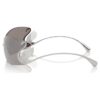 Ochelari de soare tip mască, Swan, Sk7020, nuanță argintie