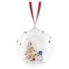 Ornament de brad „Holiday Cheers” cu om de zăpadă Ornament de brad „Holiday Cheers” cu om de zăpadă