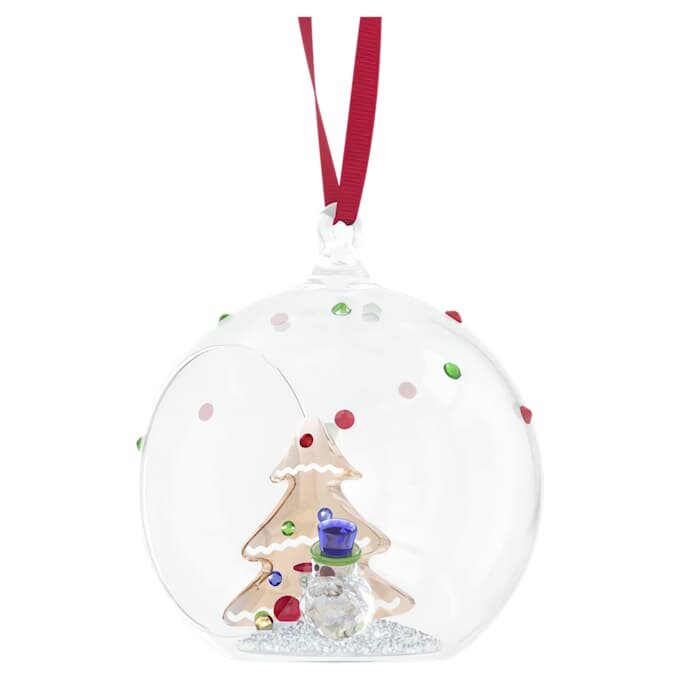 Ornament de brad „Holiday Cheers” cu om de zăpadă Ornament de brad „Holiday Cheers” cu om de zăpadă