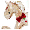 Ornament de Crăciun „Holiday Cheers” – cal de lemn balansoar în formă de turtă dulce Ornament de Crăciun „Holiday Cheers” – cal de lemn balansoar în formă de turtă dulce