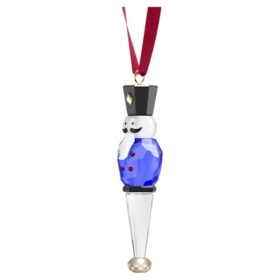 Ornament „Holiday Cheers” în formă de spărgător de nuci, albastru