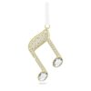 Ornament „Holiday Magic” cu două note muzicale Ornament „Holiday Magic” cu două note muzicale