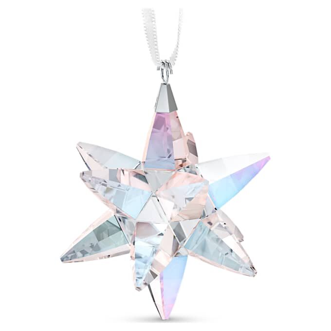 Ornament în formă de stea strălucitoare, mediu Ornament în formă de stea strălucitoare, mediu