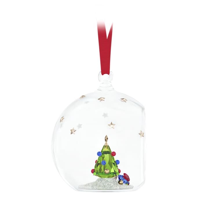 Ornament pentru brad „Holiday Cheers” în formă de bilă cu cadouri Ornament pentru brad „Holiday Cheers” în formă de bilă cu cadouri
