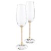 Pahare de șampanie Crystalline, nuanță aurie (set de 2) Pahare de șampanie Crystalline, nuanță aurie (set de 2)
