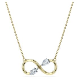 Pandantiv Eternity cu diamante create în laborator, 0,35 Ct în total, forme mixte, aur galben de 14K