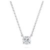 Pandantiv Eternity cu diamante create în laborator, 0,5 carate în total, formă rotundă, argint sterling Pandantiv Eternity cu diamante create în laborator, 0,5 carate în total, formă rotundă, argint sterling
