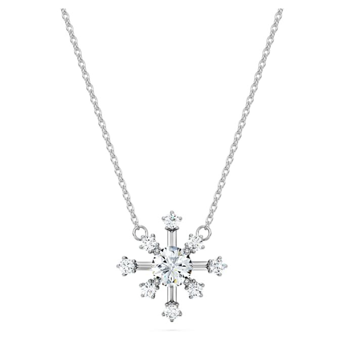 Pandantiv Galaxy cu diamante create în laborator, 0,5 carate în total, formă rotundă, aur alb de 14K Pandantiv Galaxy cu diamante create în laborator, 0,5 carate în total, formă rotundă, aur alb de 14K