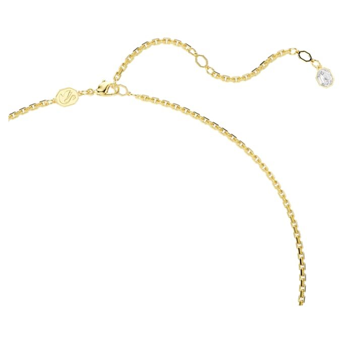 Pandantiv și broșă Idyllia cu tăieturi mixte, pavé, fluture, multicolor, placat cu aur Pandantiv și broșă Idyllia cu tăieturi mixte, pavé, fluture, multicolor, placat cu aur