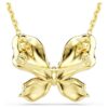 Pandantiv și broșă Idyllia cu tăieturi mixte, pavé, fluture, multicolor, placat cu aur Pandantiv și broșă Idyllia cu tăieturi mixte, pavé, fluture, multicolor, placat cu aur
