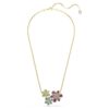 Pandantiv Idyllia cu tăieturi mixte, floare, multicolor, placat cu aur Pandantiv Idyllia cu tăieturi mixte, floare, multicolor, placat cu aur