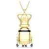 Pandantiv Minions King Bob cu pavé, multicolor, placat cu aur Pandantiv Minions King Bob cu pavé, multicolor, placat cu aur