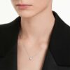 Pandantiv octogonal cu diamante create în laborator, 0,5 Ct în total, formă octogonală, aur alb de 14K Pandantiv octogonal cu diamante create în laborator, 0,5 Ct în total, formă octogonală, aur alb de 14K