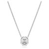Pandantiv octogonal cu diamante create în laborator, 0,5 Ct în total, formă octogonală, aur alb de 14K Pandantiv octogonal cu diamante create în laborator, 0,5 Ct în total, formă octogonală, aur alb de 14K