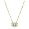 Pandantiv octogonal cu diamante create în laborator, 1,0 carate în total, formă octogonală, aur galben de 14K Pandantiv octogonal cu diamante create în laborator, 1,0 carate în total, formă octogonală, aur galben de 14K