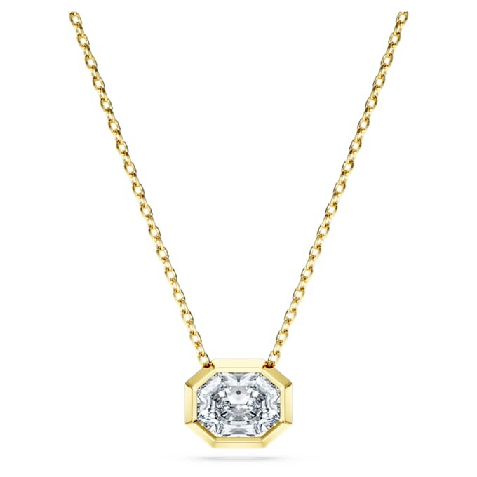 Pandantiv octogonal cu diamante create în laborator, 1,0 carate în total, formă octogonală, aur galben de 14K Pandantiv octogonal cu diamante create în laborator, 1,0 carate în total, formă octogonală, aur galben de 14K