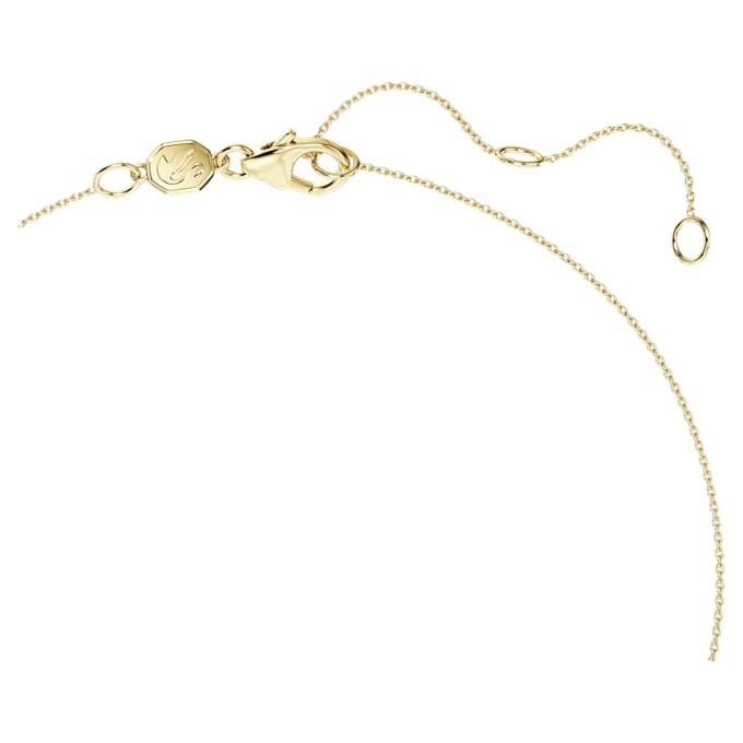 Pandantiv solitar Eternity cu diamante create în laborator, 1 Ct Tw, formă rotundă, aur galben de 14K Pandantiv solitar Eternity cu diamante create în laborator, 1 Ct Tw, formă rotundă, aur galben de 14K
