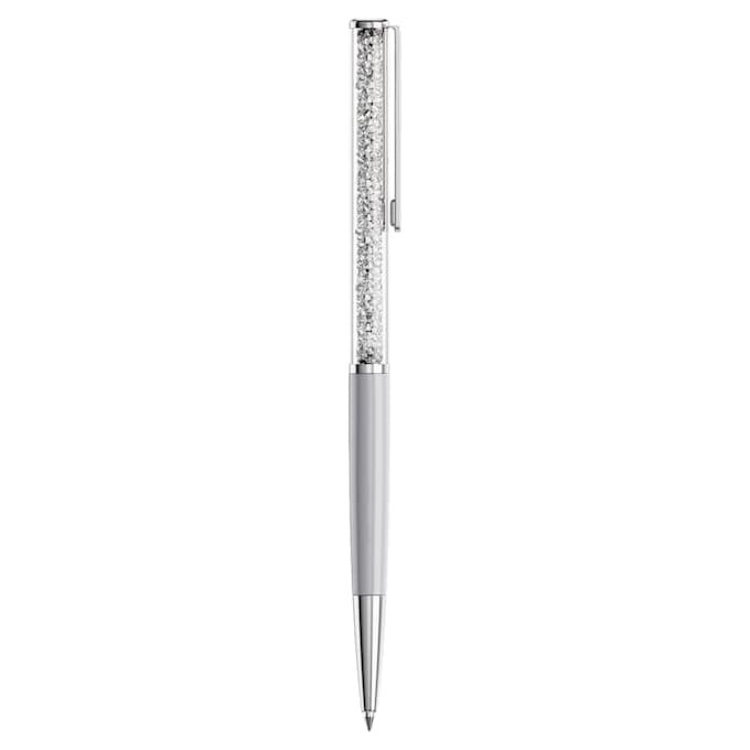 Pix cu bilă Crystalline Gri, Lacuit gri, Cromat Pix cu bilă Crystalline Gri, Lacuit gri, Cromat