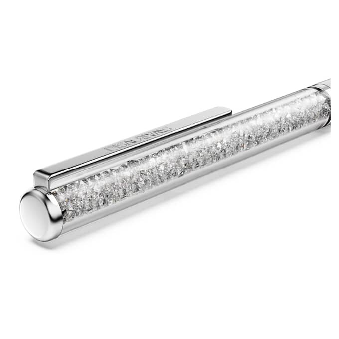 Pix cu bilă Crystalline Gri, Lacuit gri, Cromat Pix cu bilă Crystalline Gri, Lacuit gri, Cromat