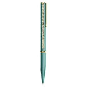 Pix cu bilă Shimmer verde, lăcuit verde, placat cu ton auriu