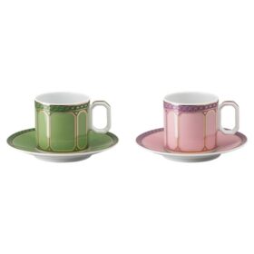 Set de espresso Signum din porțelan, multicolor
