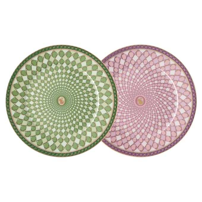 Set de farfurii Signum din porțelan, mediu, multicolor Set de farfurii Signum din porțelan, mediu, multicolor