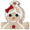 Set de ornamente de Crăciun „Holiday Cheers” în formă de turtă dulce