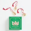 Set de ornamente de Crăciun „Holiday Cheers” în formă de turtă dulce