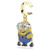 Talisman Minions Bob cu pavé, multicolor, placat cu aur Talisman Minions Bob cu pavé, multicolor, placat cu aur