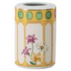 Vază Idyllia din porțelan, cu motiv imprimat cu cristale, flori, galben Vază Idyllia din porțelan, cu motiv imprimat cu cristale, flori, galben