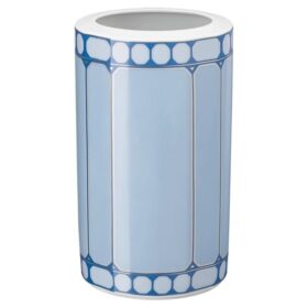 Vază Signum din porțelan, albastră